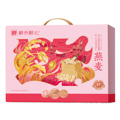鮮禾鮮酸奶果粒烘焙燕麥禮盒700g