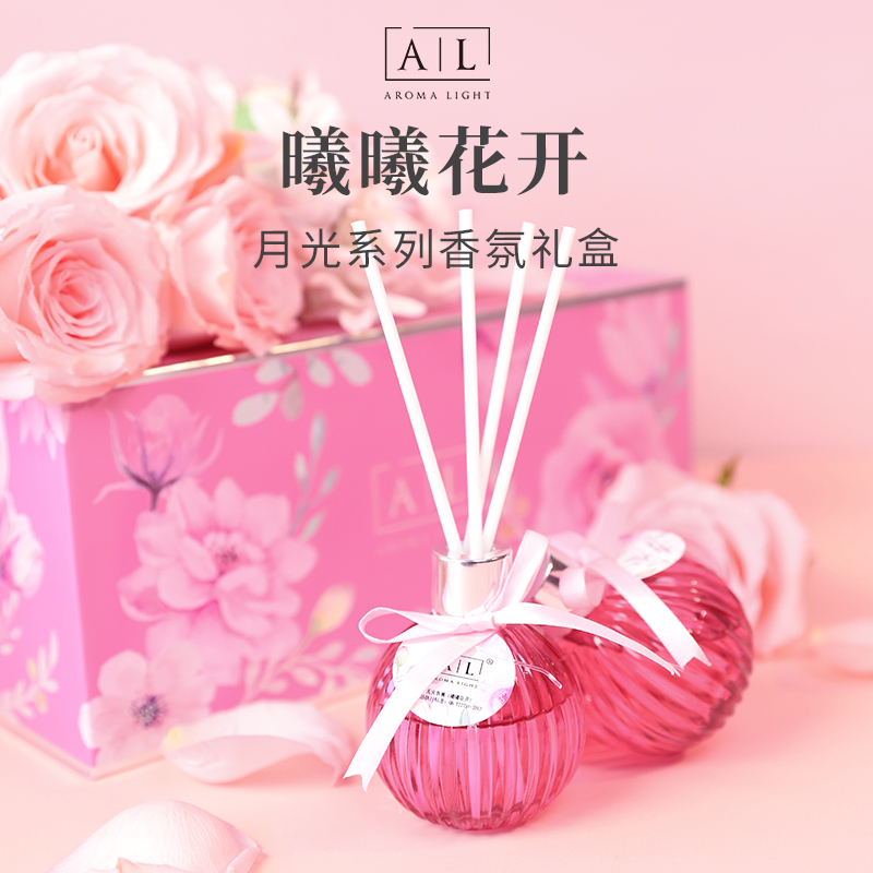 AROMALIGHT月光系列香氛礼盒曦曦花开