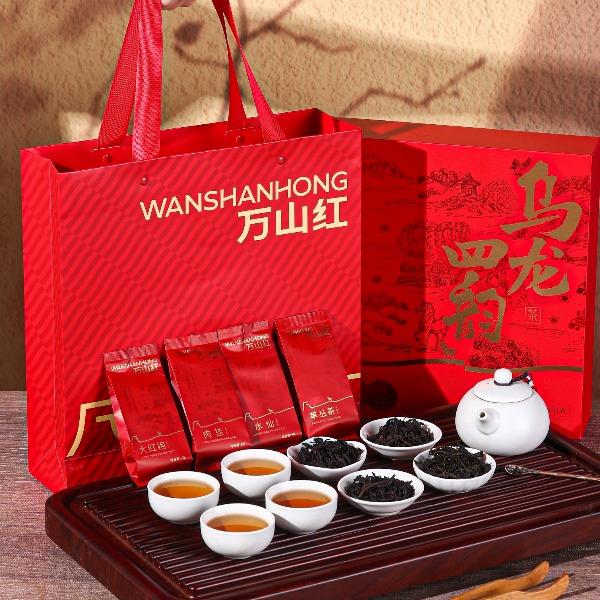 八马万山红·乌龙茶组合茶礼192克