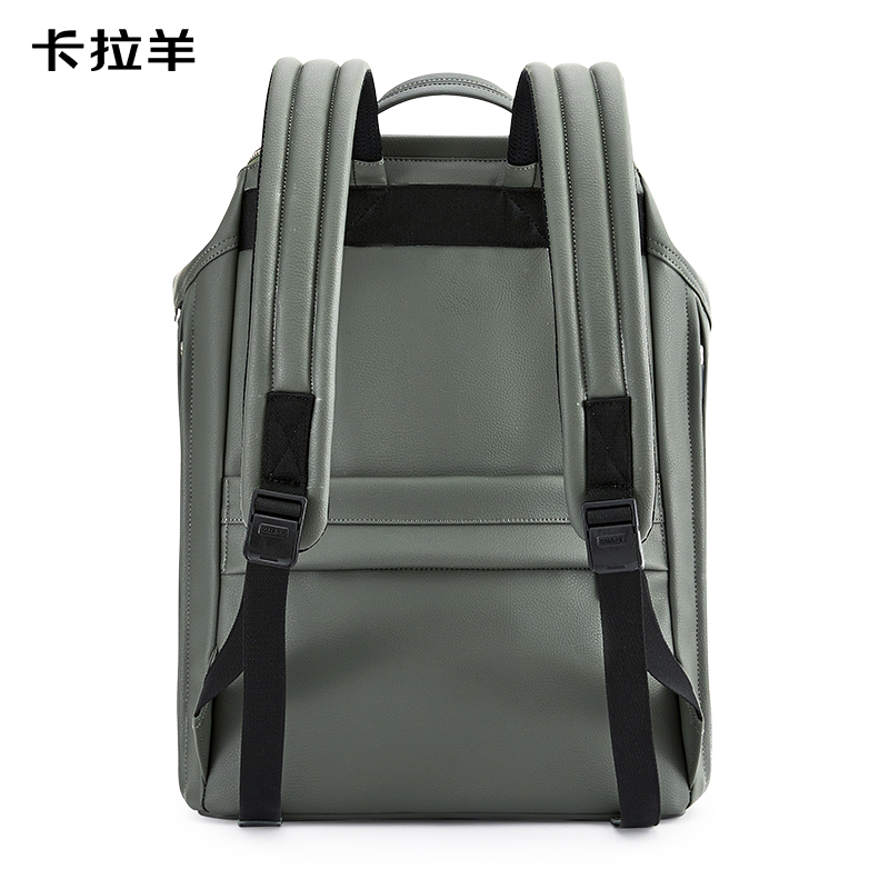 卡拉羊云朵电脑防盗背包CX5525L胡杨绿