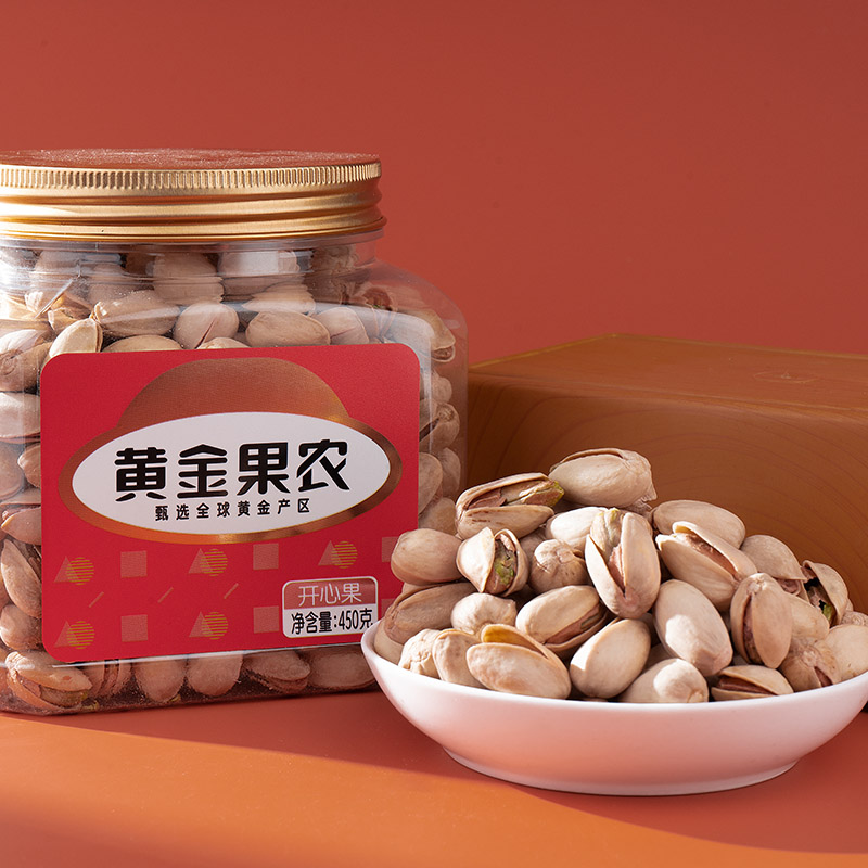 黄金果农开心果450g