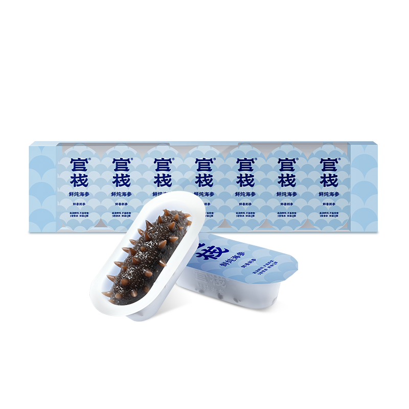 官栈鲜炖海参·鲜香刺参140g
