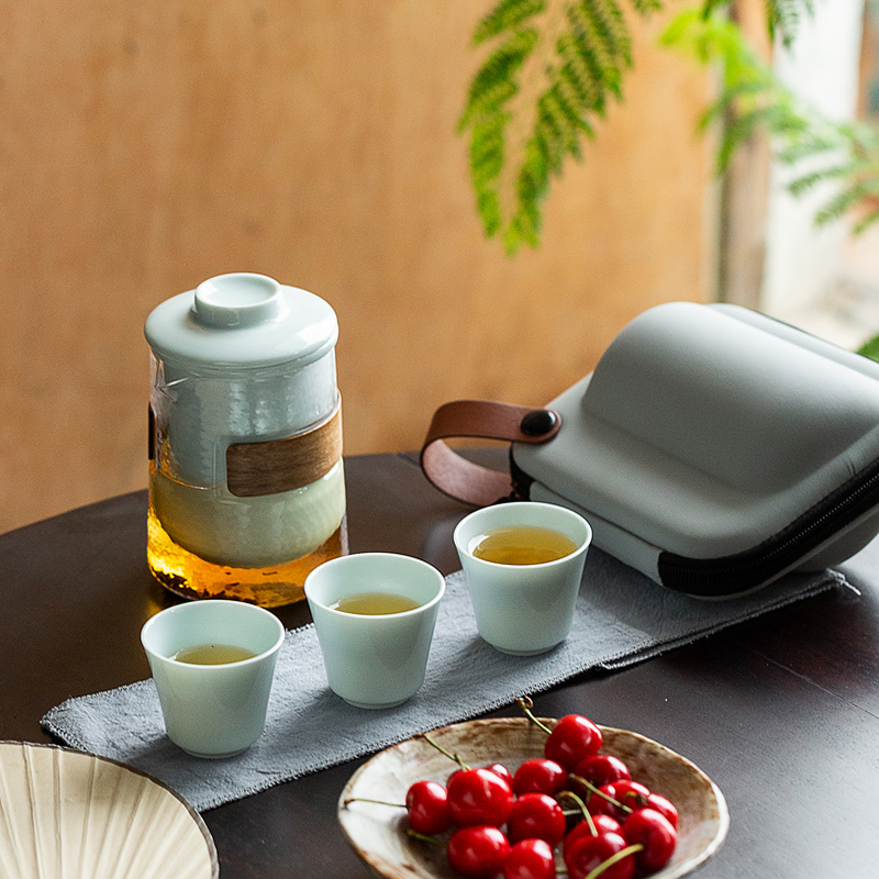 愛依瑞斯ARIS旅行快客6件套茶具套裝AS-C605A