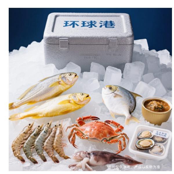 环球港冰鲜G5888型东海雷达网带红膏呛蟹或梭子蟹