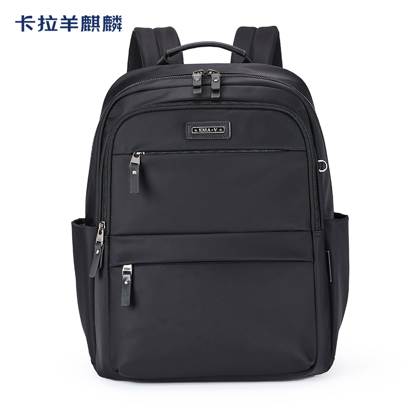 卡拉羊麒麟商务电脑背包CS5224钢琴黑