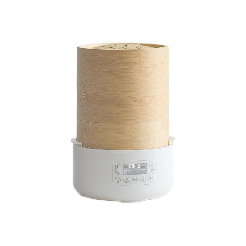 2L三层竹笼电蒸锅智能电脑款DZG03008