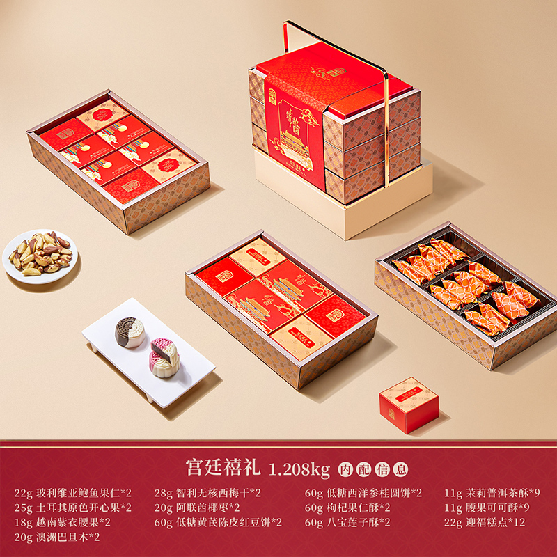 臻味&上新了故宫-1.208kg宫廷禧礼中秋礼盒