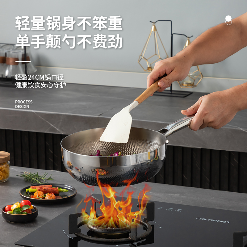 Tower24cm鈦炒鍋（玻璃蓋）T700013