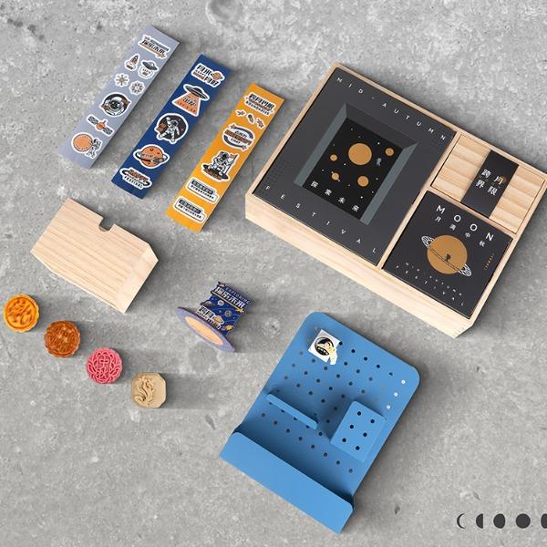 贪吃猫文创跨月界限中秋商务礼盒