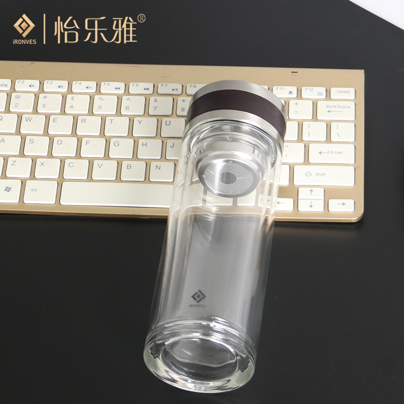 （怡樂(lè)雅）時(shí)尚雙層玻璃杯YLYS-C4