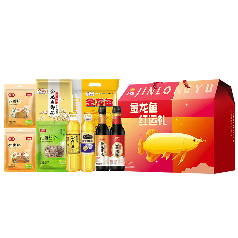 【金龙鱼&富昌】红运有滋有味套装C1