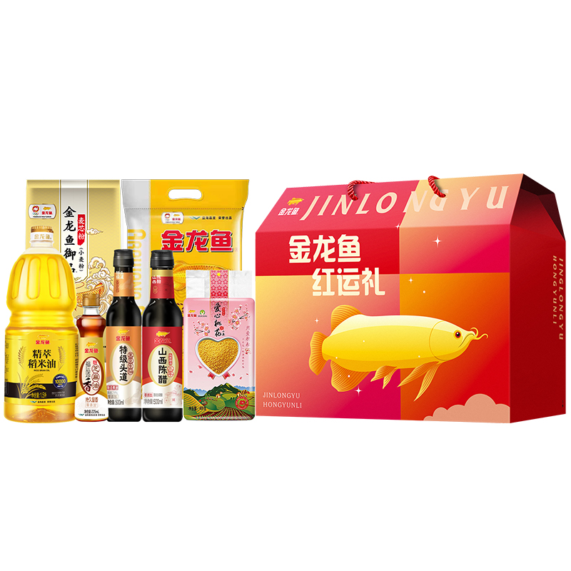 【金龙鱼】红运临门粮油套装C2