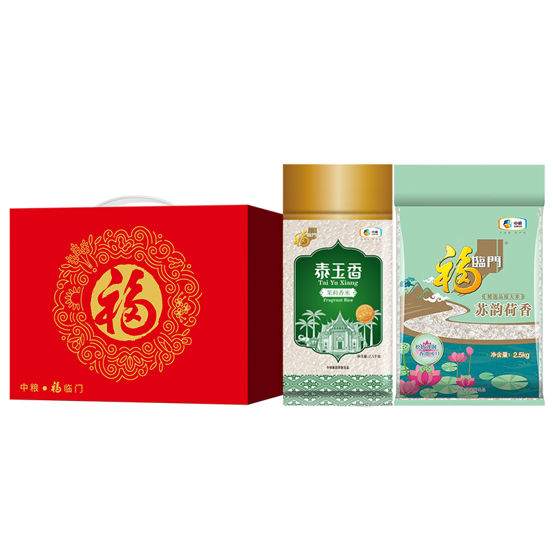 中粮福临门大米礼盒C