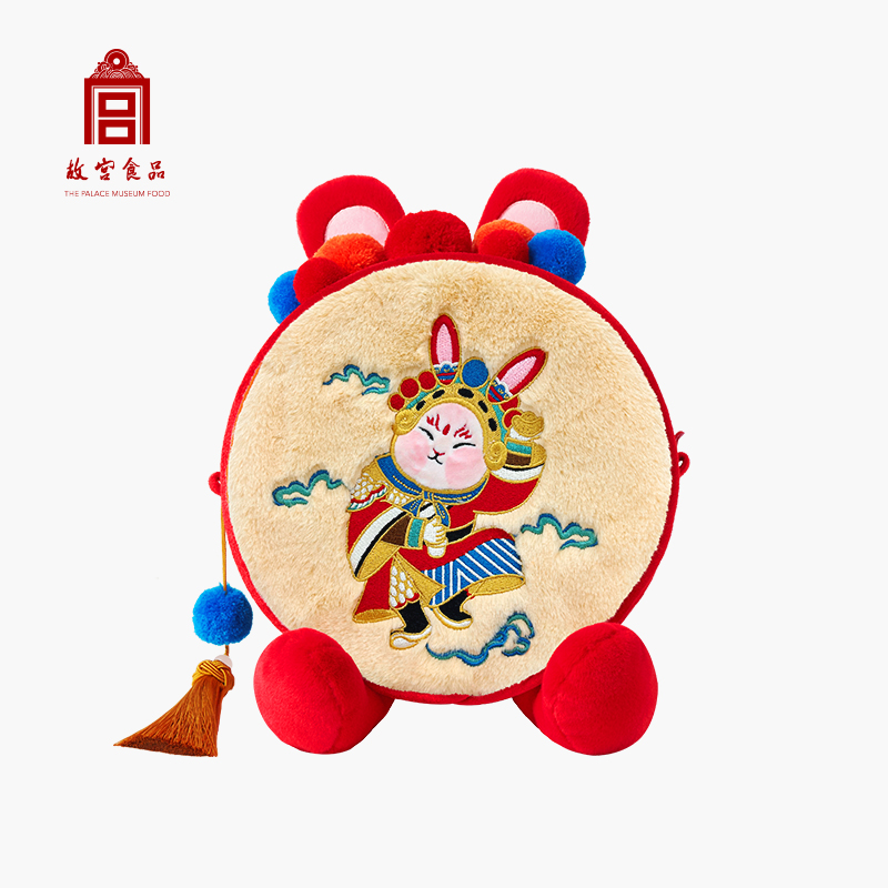 故宫食品月饼礼盒赤兔兔（毛绒款）