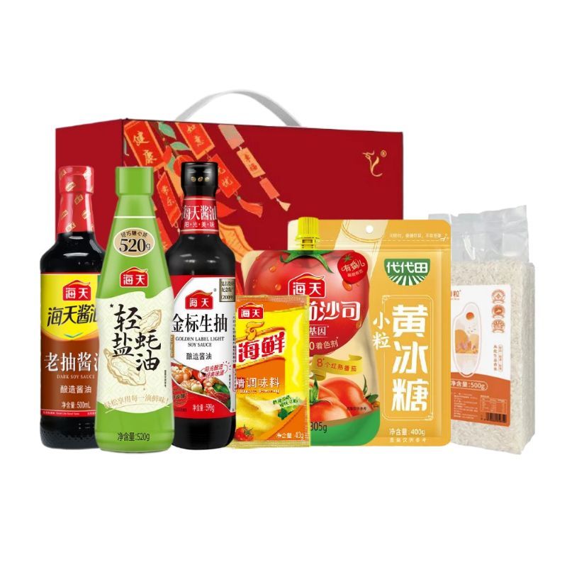 海天美味廚房七件套500ml+2363g