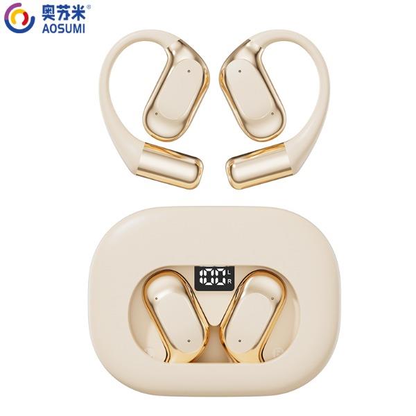 奥苏米电镀镂空OWS蓝牙耳机