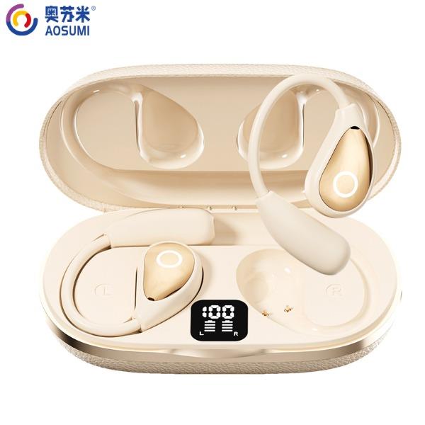 奧蘇米皮紋電鍍OWS開放式耳機(jī)