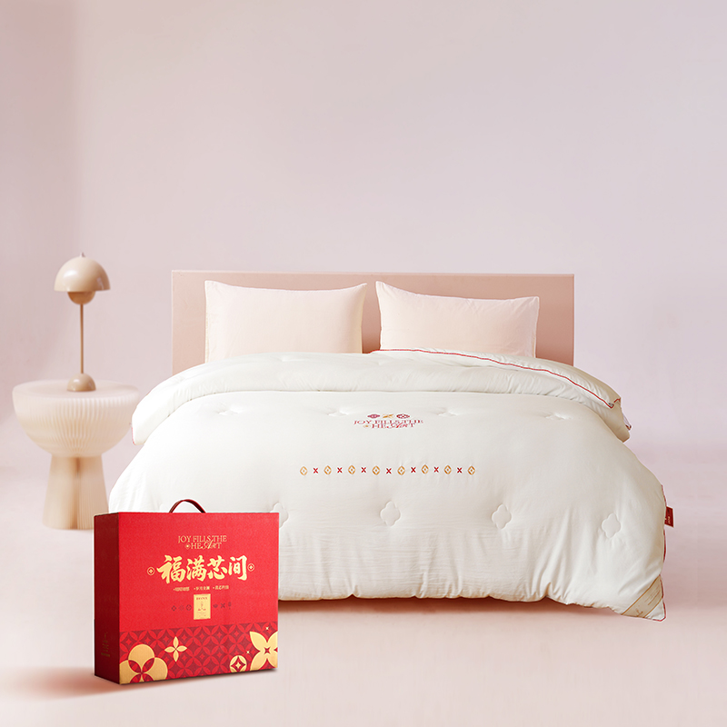 法国啄木鸟福满芯间被-爱尔福（绣花款）ZHB-0069