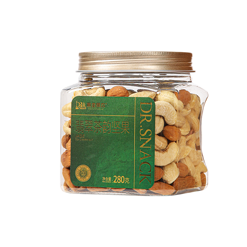 黄金果农翡翠茶韵坚果280g
