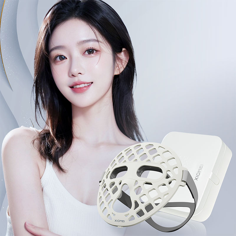 爱尔沃xiomei面膜仪led红蓝光祛痘面罩美容仪家用