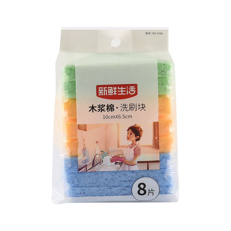 新鮮生活木漿棉洗刷塊SH-7156