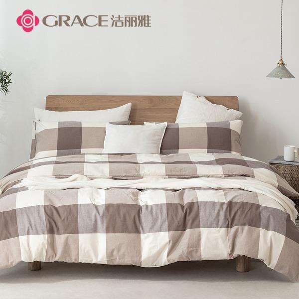 潔麗雅（Grace)印象派.全棉色織水洗棉四件套