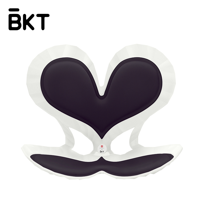 BKT愛心「普拉提」坐姿椅愛心版摩卡黑