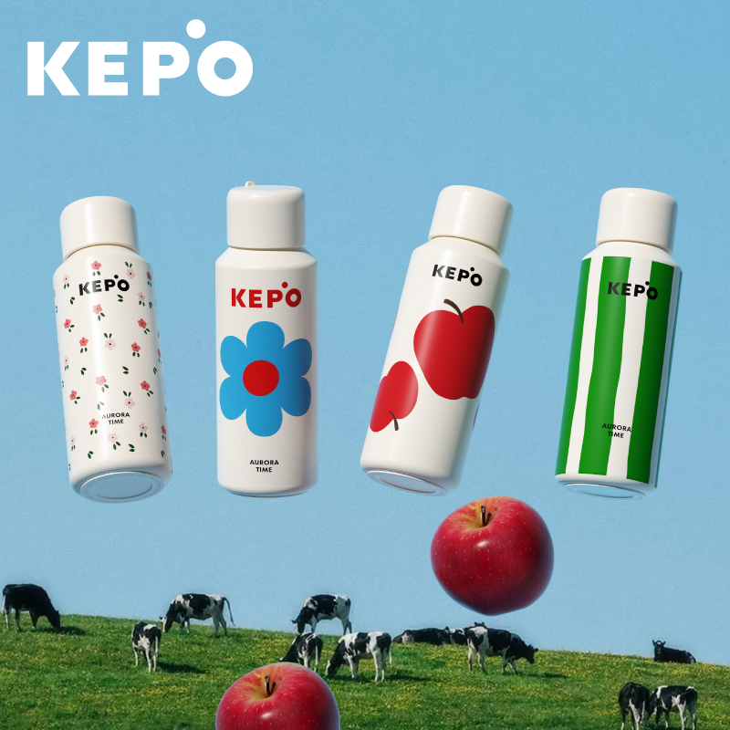 KEPO-BOOM-弹跳杯400ML花园系列-KC009