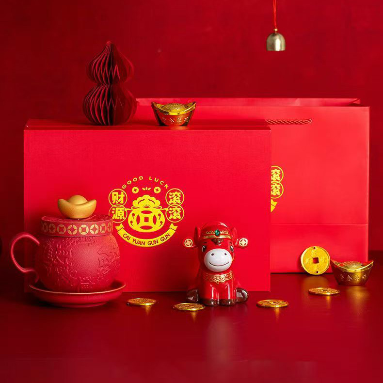 瓷語花香開門紅年會(huì)馬上有錢商務(wù)套組