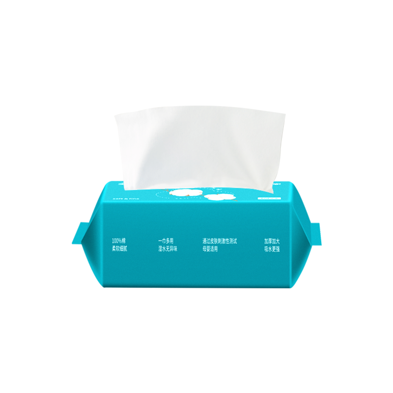 柚家全棉加厚柔巾6包裝523707-6