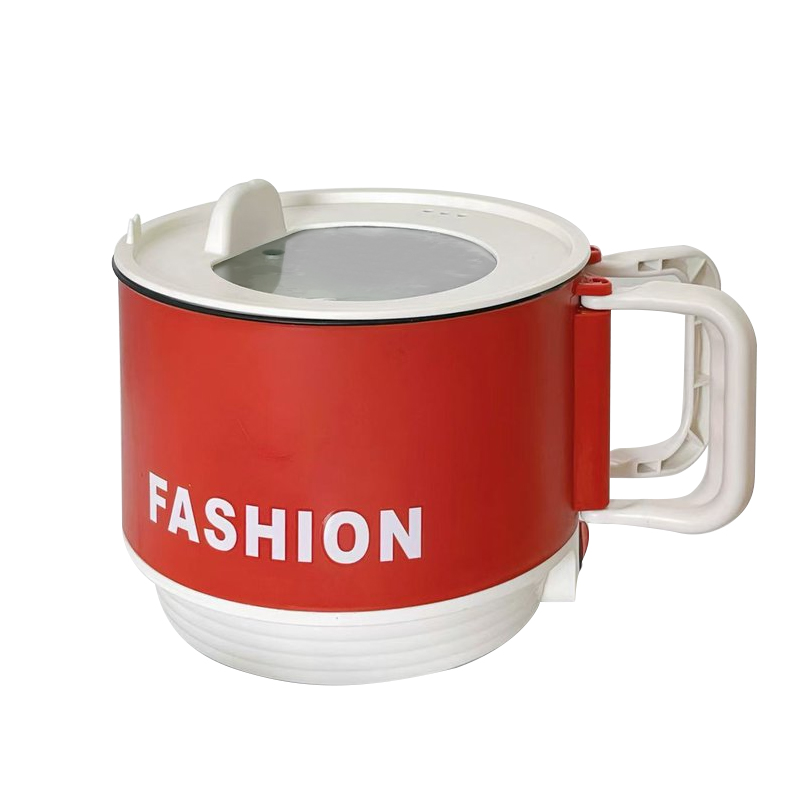 优铂多功能电煮锅时尚红电煮锅KB-7855开门红保险可推