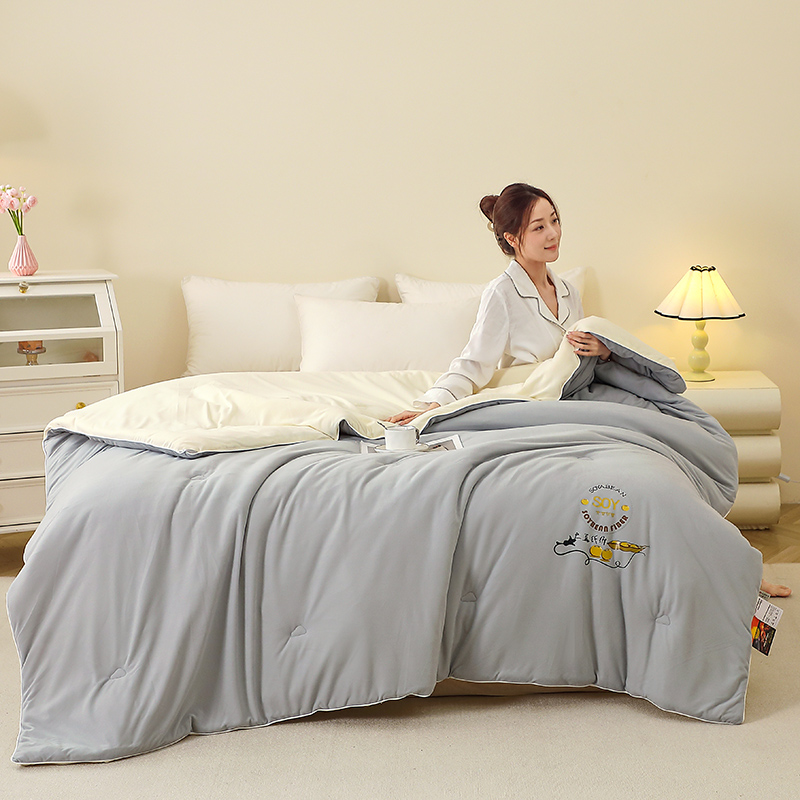 宏石家紡美意生活暖絨大豆被