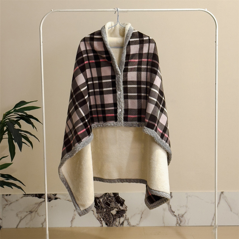 百丽安娜多功能披肩毯-优雅