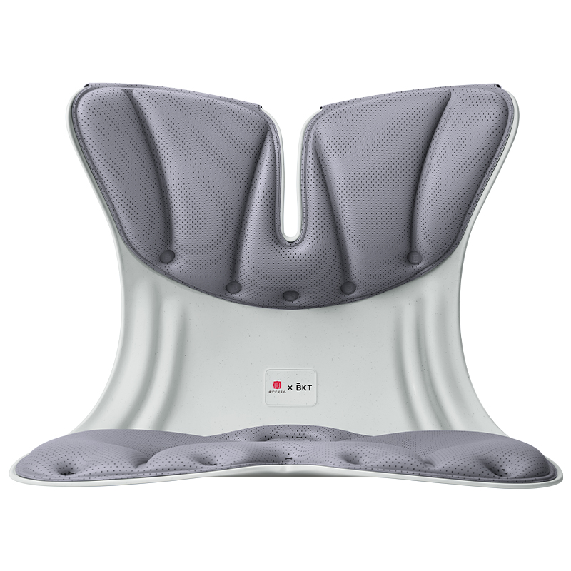 BKT人體工學(xué)護(hù)腰坐姿椅超大版氣質(zhì)灰-禮品版