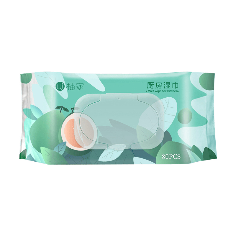 柚家厨房湿巾1箱装130233
