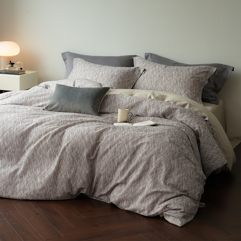 博洋A类全棉磨毛四件套-云澜