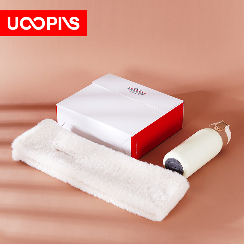 UOOPINS（优品序）保温杯+毛绒围脖组合