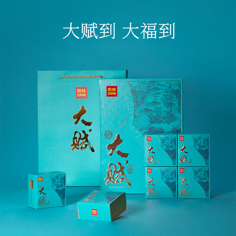 雨林古树茶白茶2024年大赋单套装192g