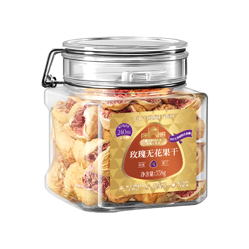 觅菓玫瑰无花果干AA+338g