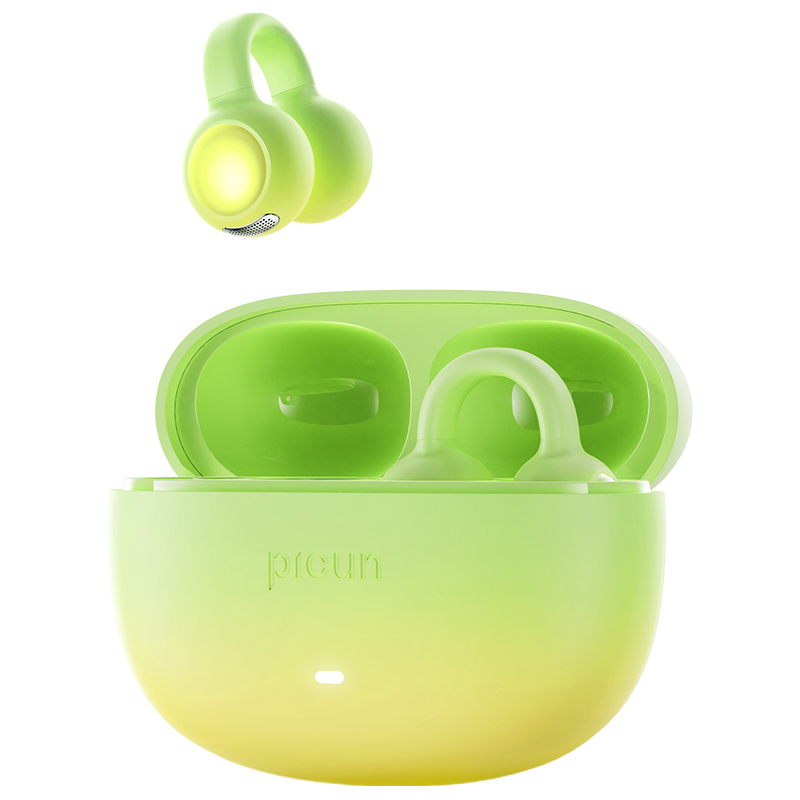 picun品存耳夹式耳机W5奇妙绿