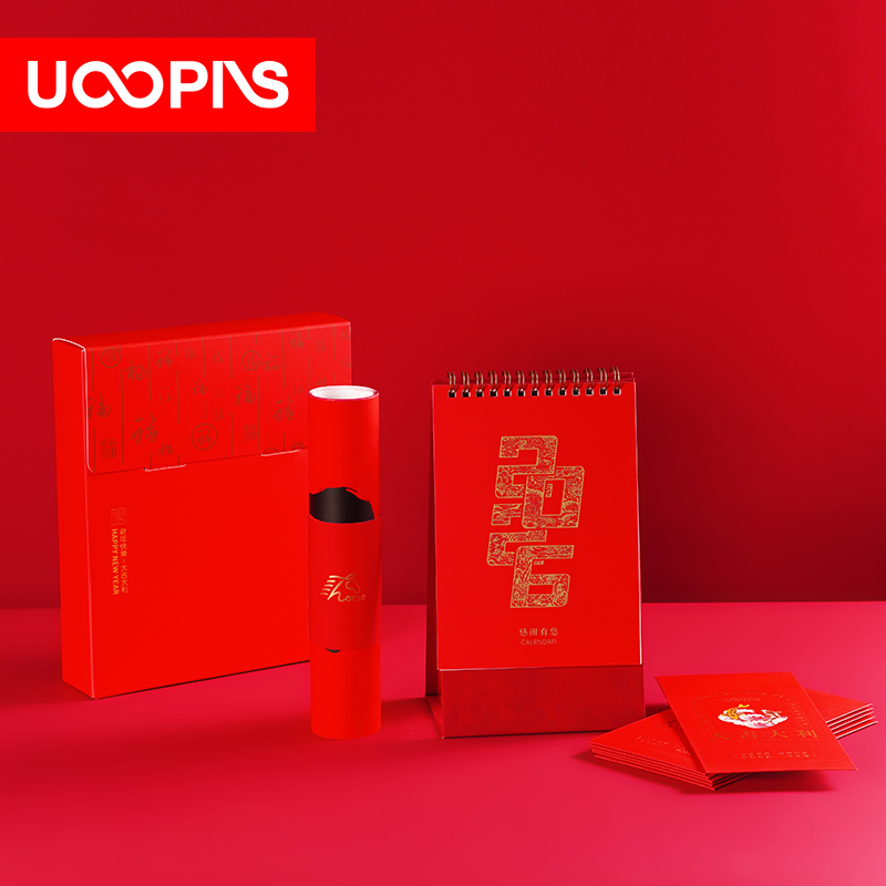 UOOPINS（優品序）NF01納福新年臺歷春聯套裝