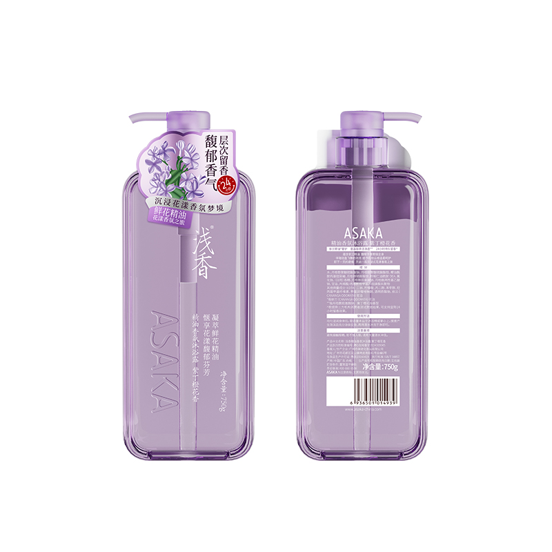 浅香精油香氛沐浴露（紫丁橙花香）750g