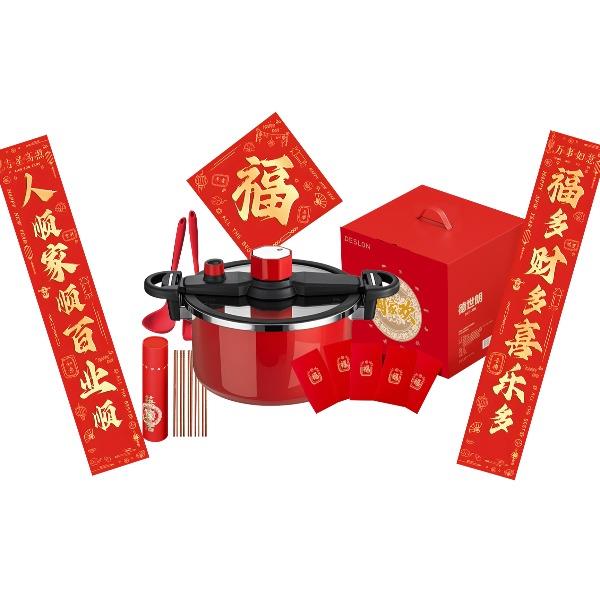 德世朗合家歡微壓鍋套裝DFS-TZ842XC