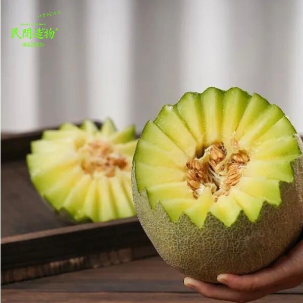 民間造物海南網紋瓜凈重4.5斤彩箱（1-2個裝）