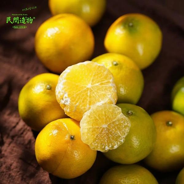 民間造物廣東德慶貢柑大果彩箱5斤