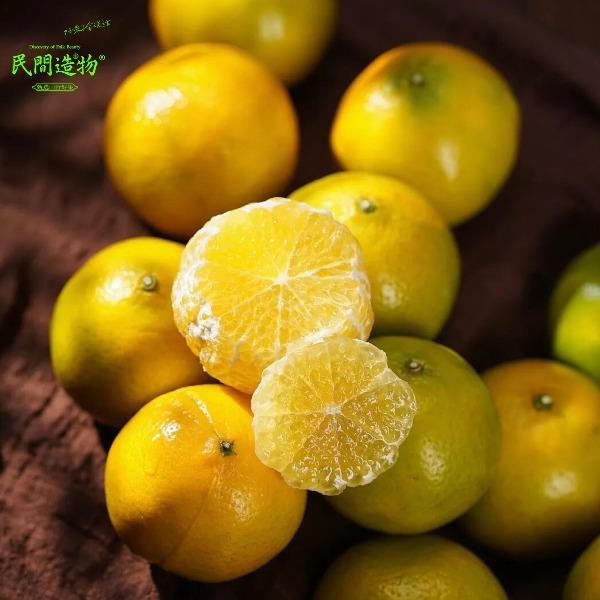 民間造物廣東德慶貢柑大果彩箱9斤