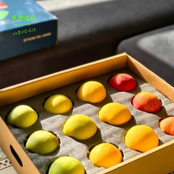 民間造物新疆彩虹蘋果5斤裝12枚