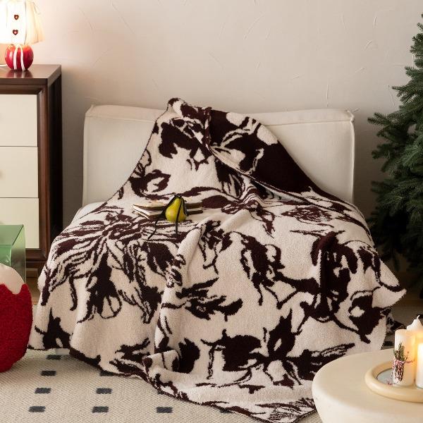 萱遇家紡半邊絨毛毯蓋毯沙發(fā)毯YZ-97722