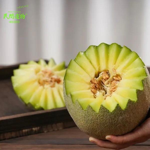 民間造物海南網紋瓜凈重7.5斤彩箱（2-4個裝）