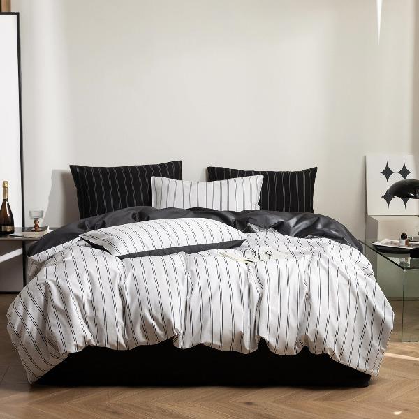 萱遇家紡100支長絨棉貢緞四件套YZ-97719